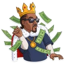 🤑-Snoop Dogg, Telegram Sticker