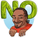 🙅‍♂️-Snoop Dogg, Telegram Sticker