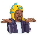 🤷‍♂️-Snoop Dogg, Telegram Sticker