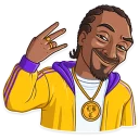 👋-Snoop Dogg, Telegram Sticker