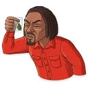 😑-Snoop Dogg, Telegram Sticker