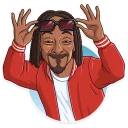 😊-Snoop Dogg, Telegram Sticker