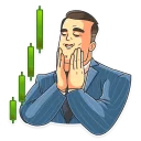 📈-Mr. Trader, Telegram Sticker