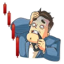😨-Mr. Trader, Telegram Sticker