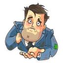 😥-Mr. Trader, Telegram Sticker