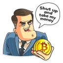 😠-Mr. Trader, Telegram Sticker