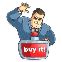 🖐-Mr. Trader, Telegram Sticker