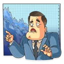 📉-Mr. Trader, Telegram Sticker