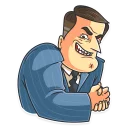 😈-Mr. Trader, Telegram Sticker