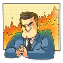 📈-Mr. Trader, Telegram Sticker