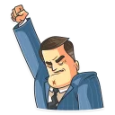 ✊-Mr. Trader, Telegram Sticker
