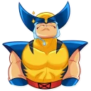 😭-Wolverine, Telegram Sticker