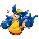😉-Wolverine, Telegram Sticker