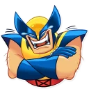 😂-Wolverine, Telegram Sticker