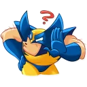 🤨-Wolverine, Telegram Sticker