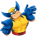 🤷‍♂️-Wolverine, Telegram Sticker