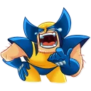 🤣-Wolverine, Telegram Sticker