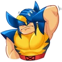 🤦‍♂️-Wolverine, Telegram Sticker