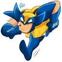 🏃-Wolverine, Telegram Sticker