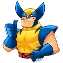 👍-Wolverine, Telegram Sticker