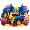 😒-Wolverine, Telegram Sticker