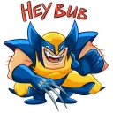 👋-Wolverine, Telegram Sticker