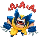 😠-Wolverine, Telegram Sticker