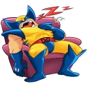😴-Wolverine, Telegram Sticker
