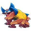 🤪-Wolverine, Telegram Sticker