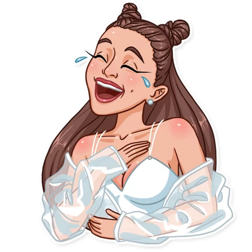 Ariana Grande, telegram sticker