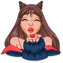 😘-Ariana Grande, Telegram Sticker