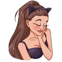 ☺️-Ariana Grande, Telegram Sticker