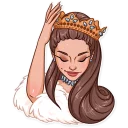 👸-Ariana Grande, Telegram Sticker