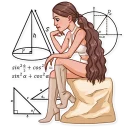 🤔-Ariana Grande, Telegram Sticker