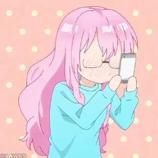 💖-Micchon Shikimori, Telegram Sticker