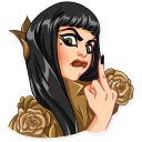 🖕-Lady Gaga, Telegram Sticker