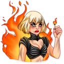 👿-Lady Gaga, Telegram Sticker