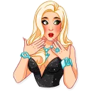 😊-Lady Gaga, Telegram Sticker