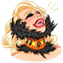 😂-Lady Gaga, Telegram Sticker