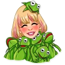 😊-Lady Gaga, Telegram Sticker