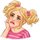☹️-Lady Gaga, Telegram Sticker