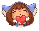 ❤-Ms Paws, Telegram Sticker