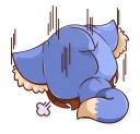 😰-Ms Paws, Telegram Sticker