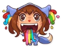 🦄-Ms Paws, Telegram Sticker