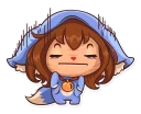 😑-Ms Paws, Telegram Sticker