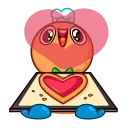 😍-Gingerbread Man, Telegram Sticker