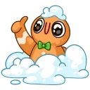 👍-Gingerbread Man, Telegram Sticker