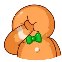 🤦‍♂️-Gingerbread Man, Telegram Sticker