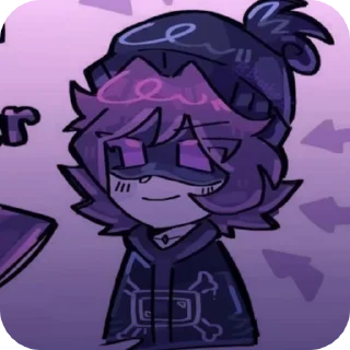 🌟-†Uzi! Color!† | @yaroslavanr :: @fStikBot, Telegram Sticker