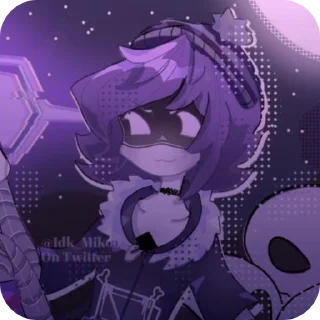 🌟-†Uzi! Color!† | @yaroslavanr :: @fStikBot, Telegram Sticker